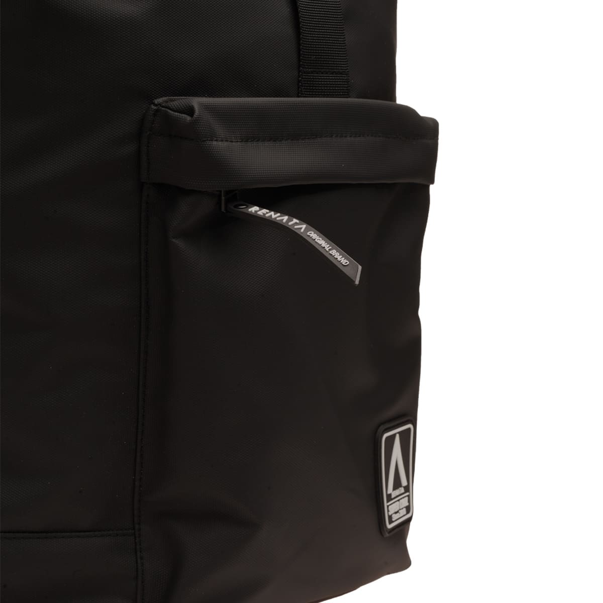 Mochila Renata Roll Top Black Detalle