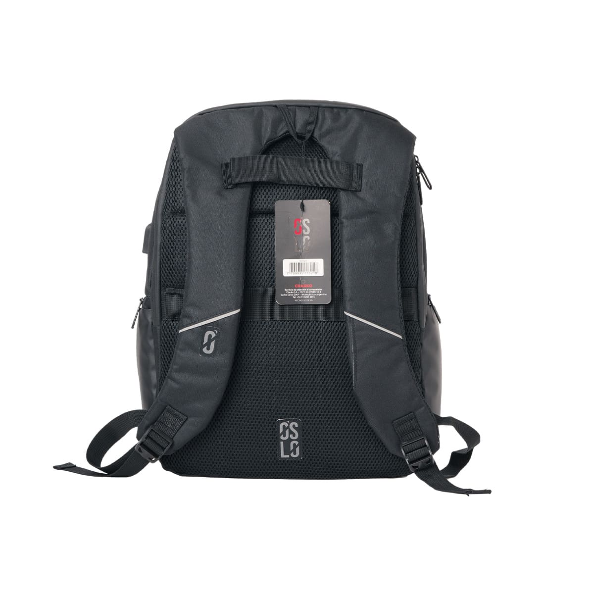 PortaNotebook impermeable cierre oculto USB atras