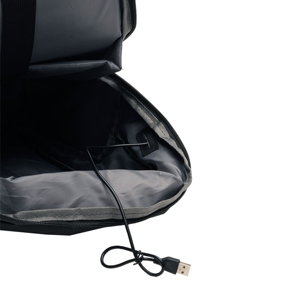 Porta Notebook impermeable cierre oculto USB cable
