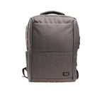 Porta notebook impermeable anti robo USB frente