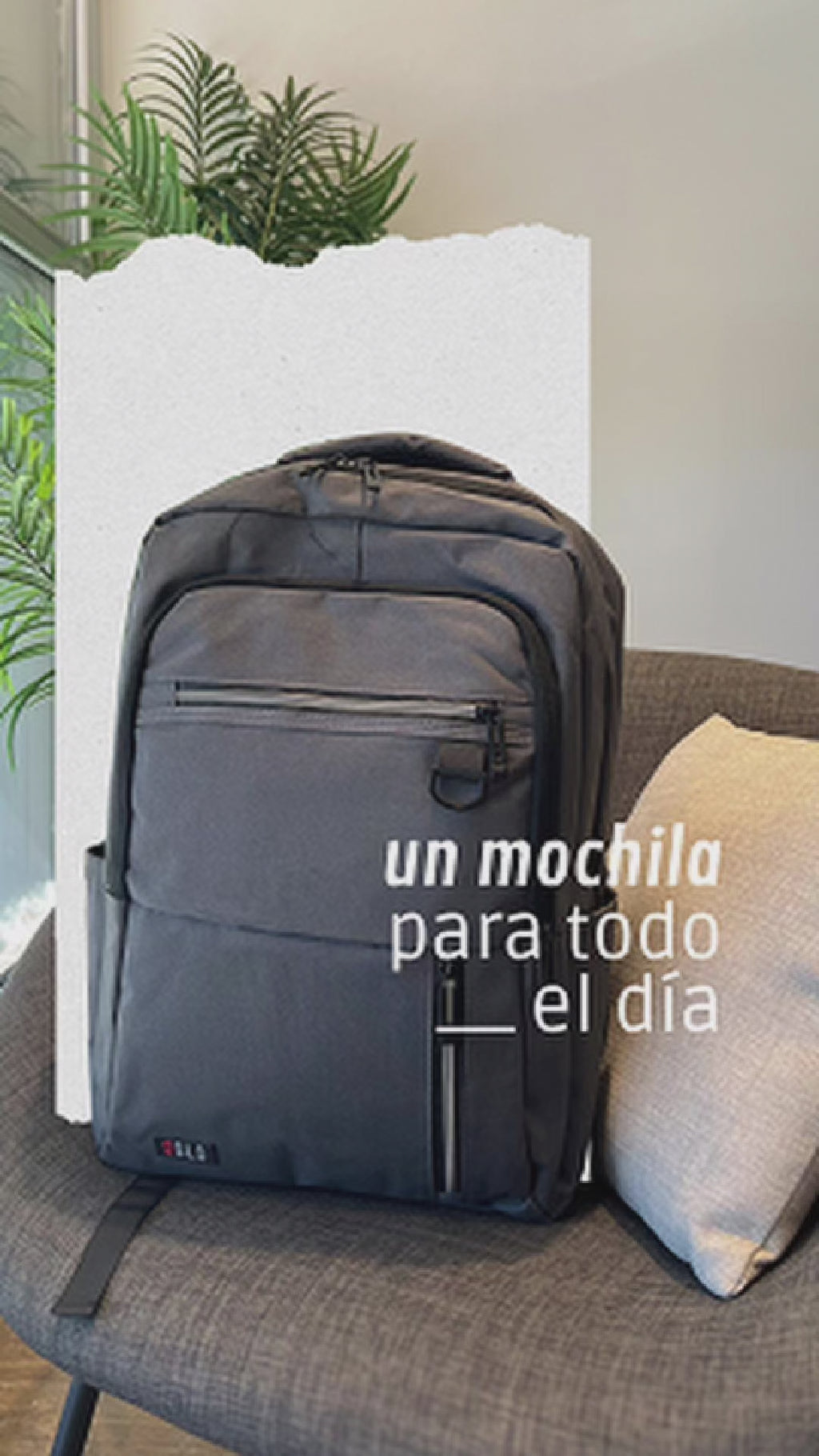 Porta Notebook con espalda reforzada y USB